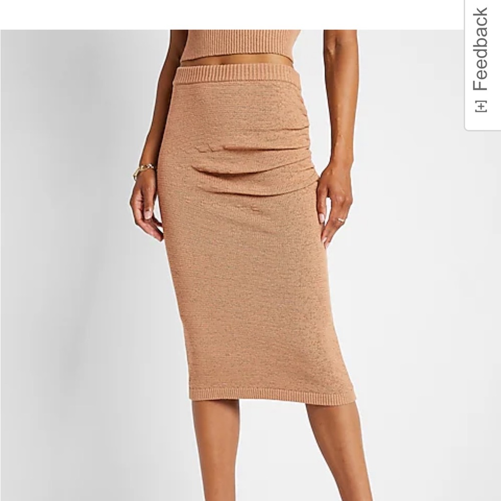 Express Midi Sweater Skirt - Picture 1 of 11